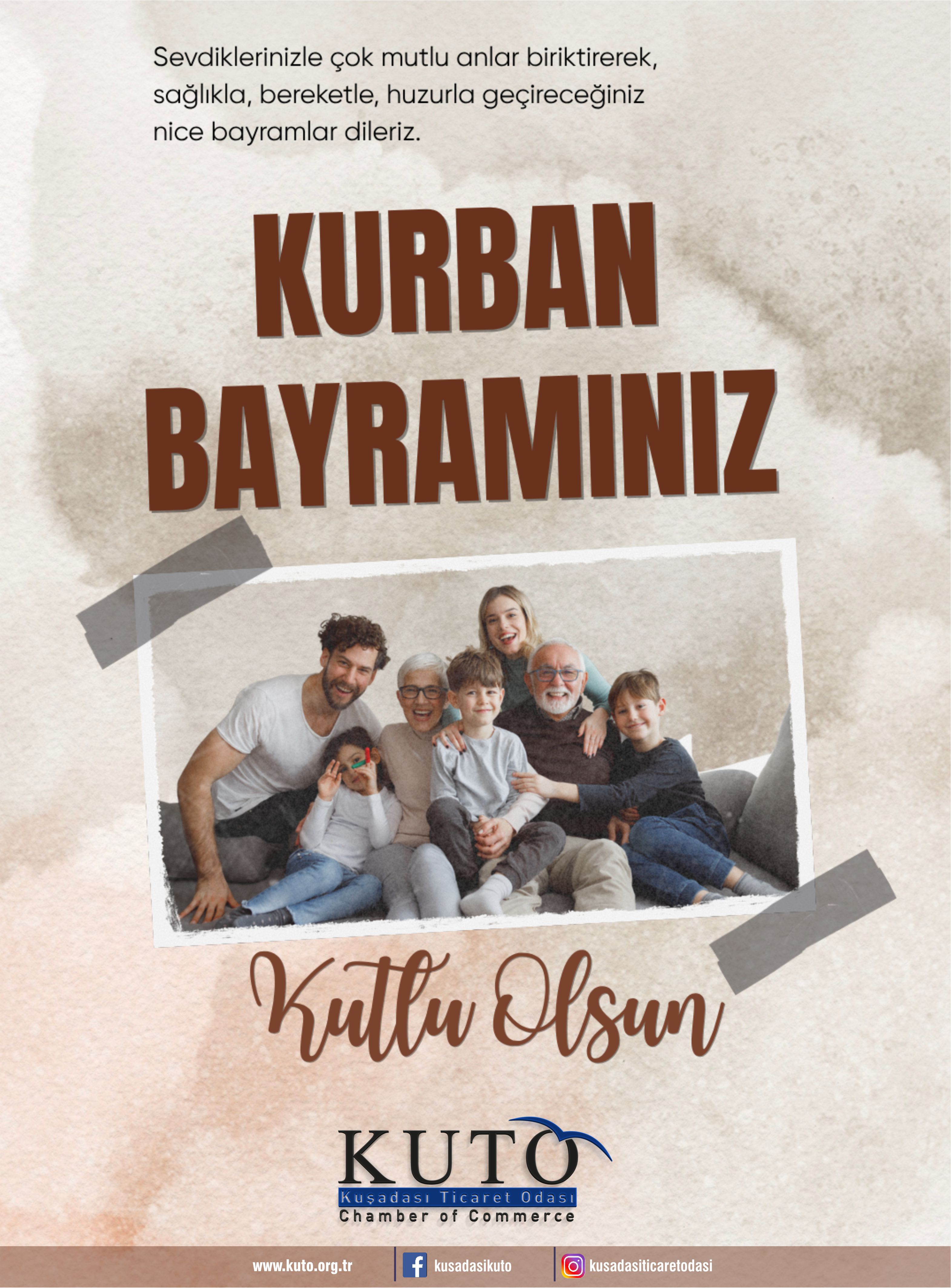 KURBAN BAYRAMINIZ KUTLU OLSUN...