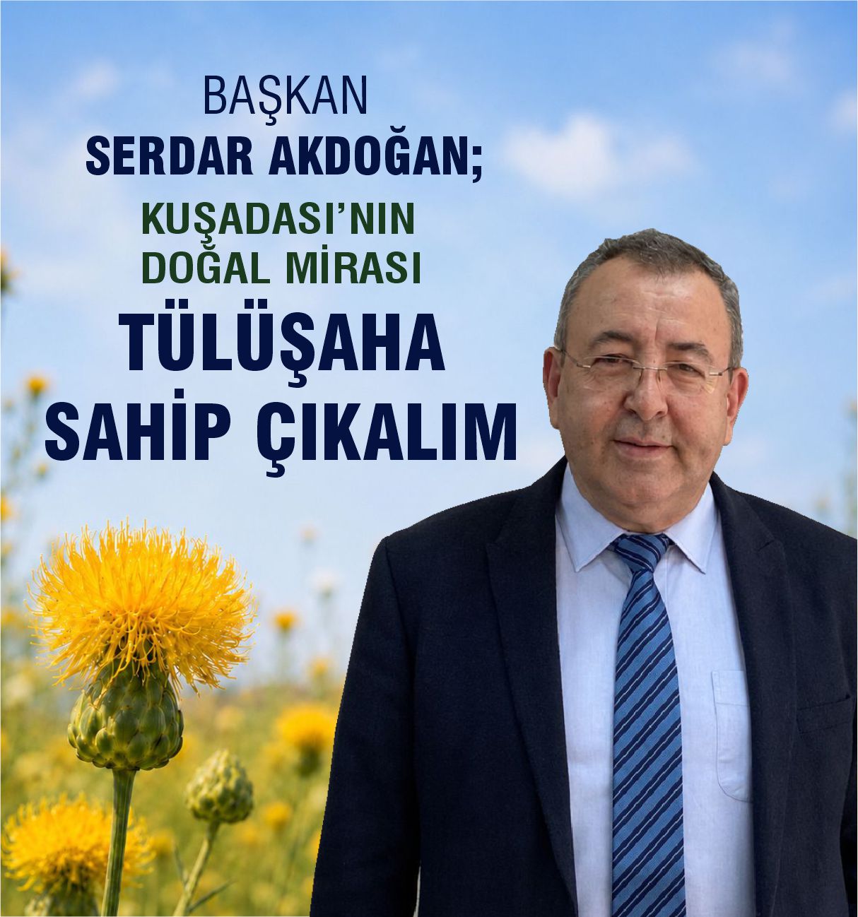 BAŞKAN SERDAR AKDOĞAN’DAN DÜNYA ÇEVRE GÜNÜNDE ÖNEMLİ MESAJ