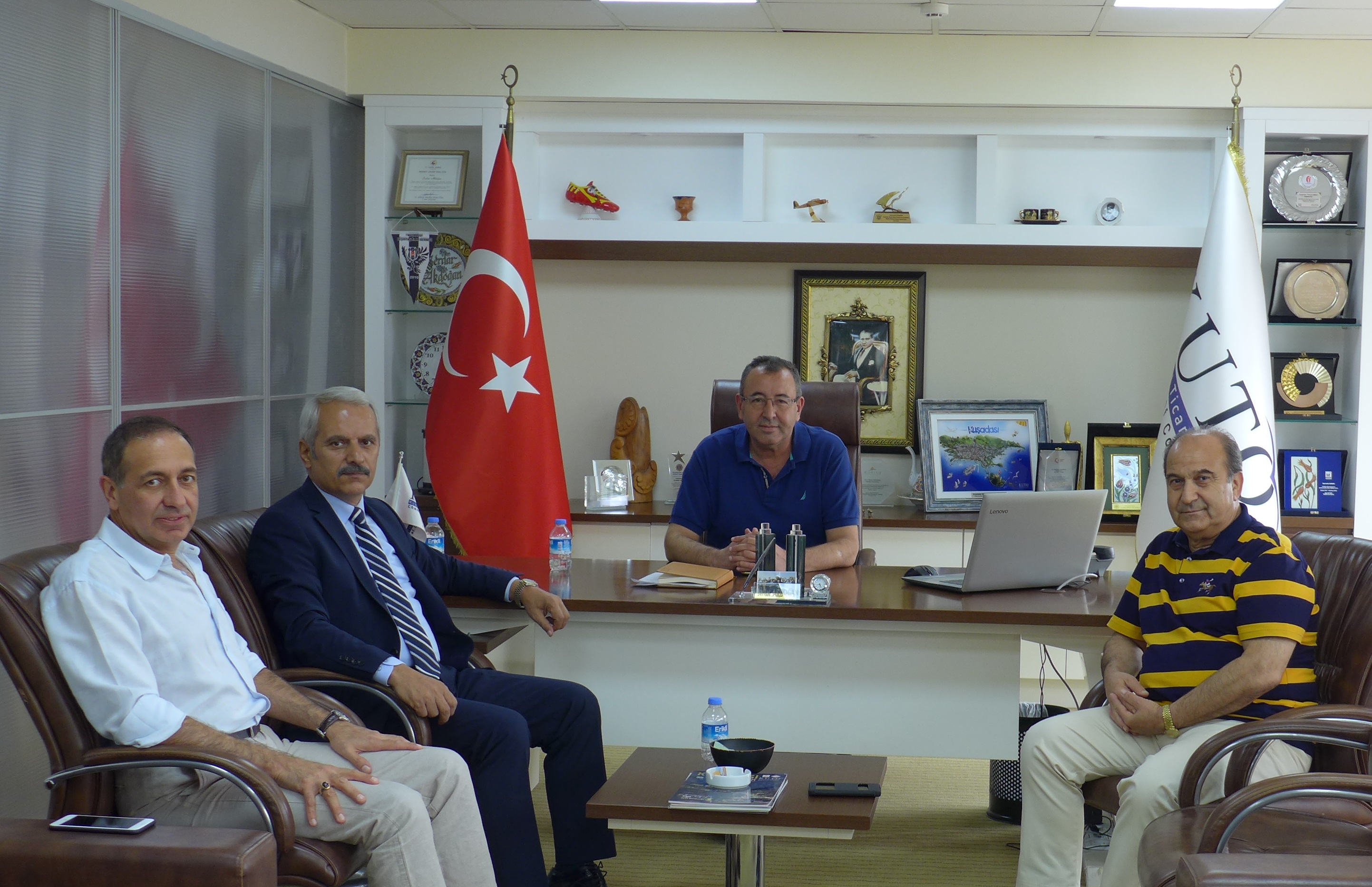 KAYMAKAM AKSOY’DAN KUTO’YA VEDA ZİYARETİ