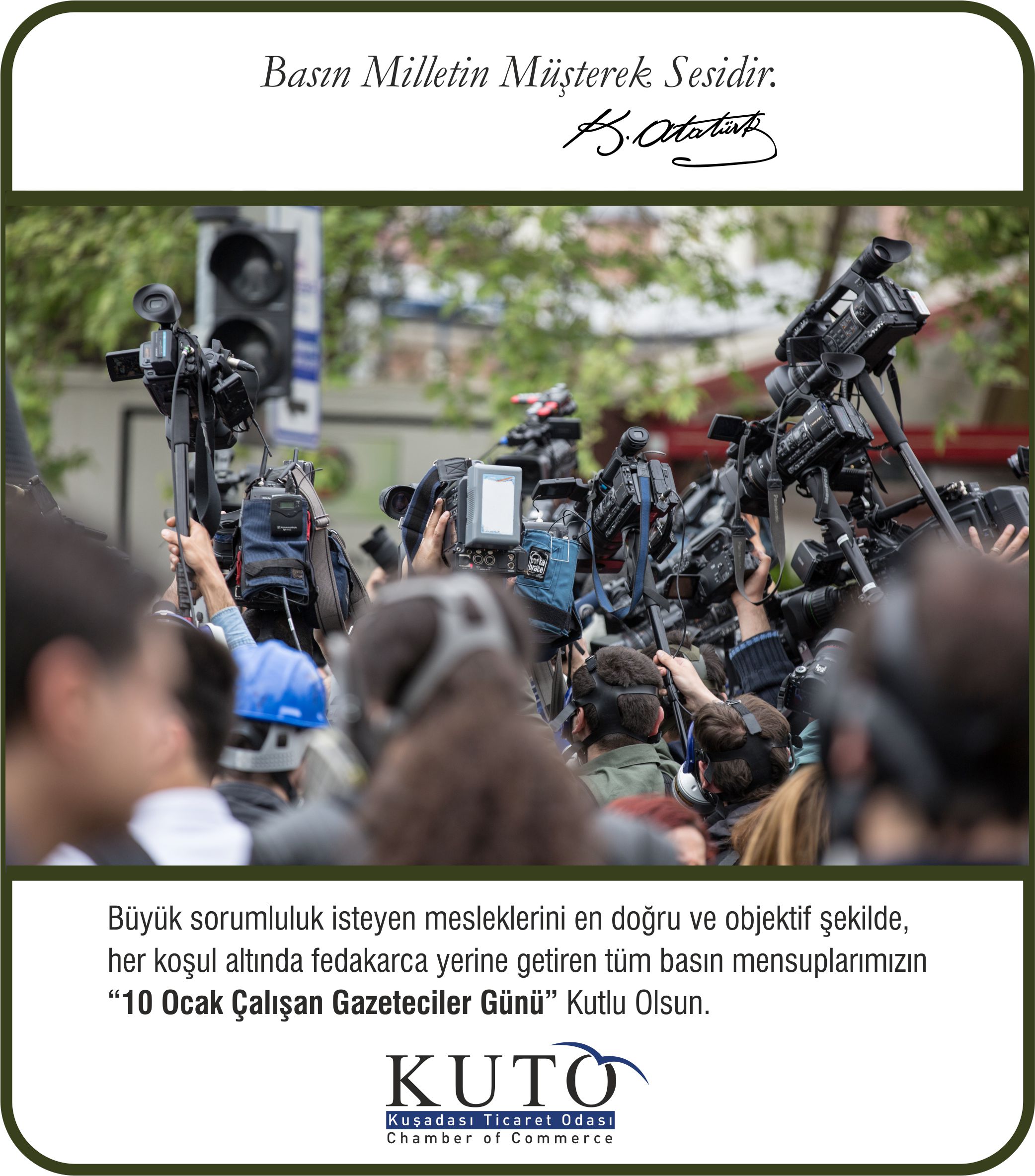 10 OCAK ÇALIŞAN GAZETECİLER GÜNÜ KUTLU OLSUN…