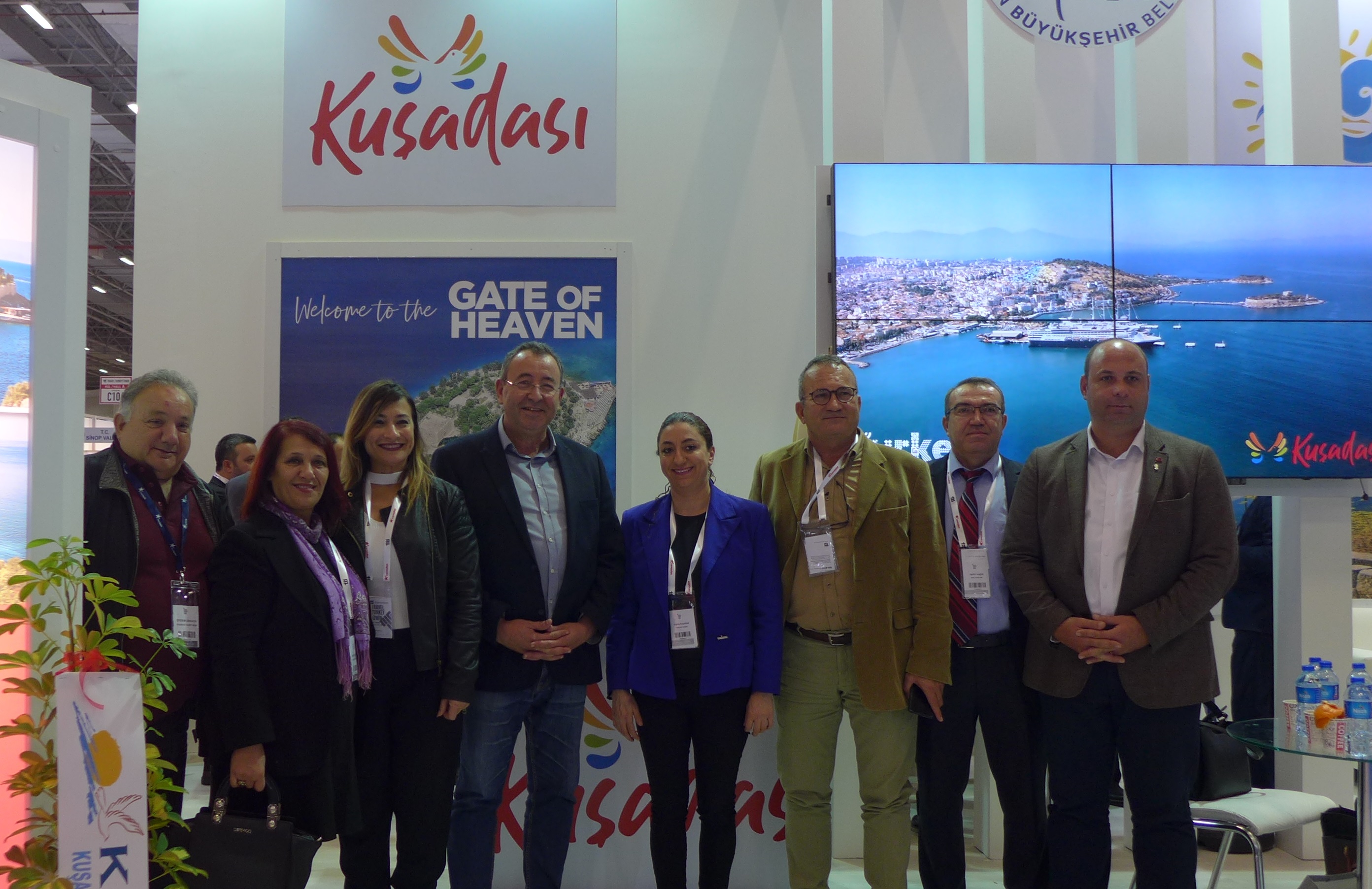 KUTO KAPILARINI 13. KEZ ZİYARETÇİLERİNE AÇAN TRAVEL TURKEY İZMİR FUARI AÇILIŞINA KATILDI