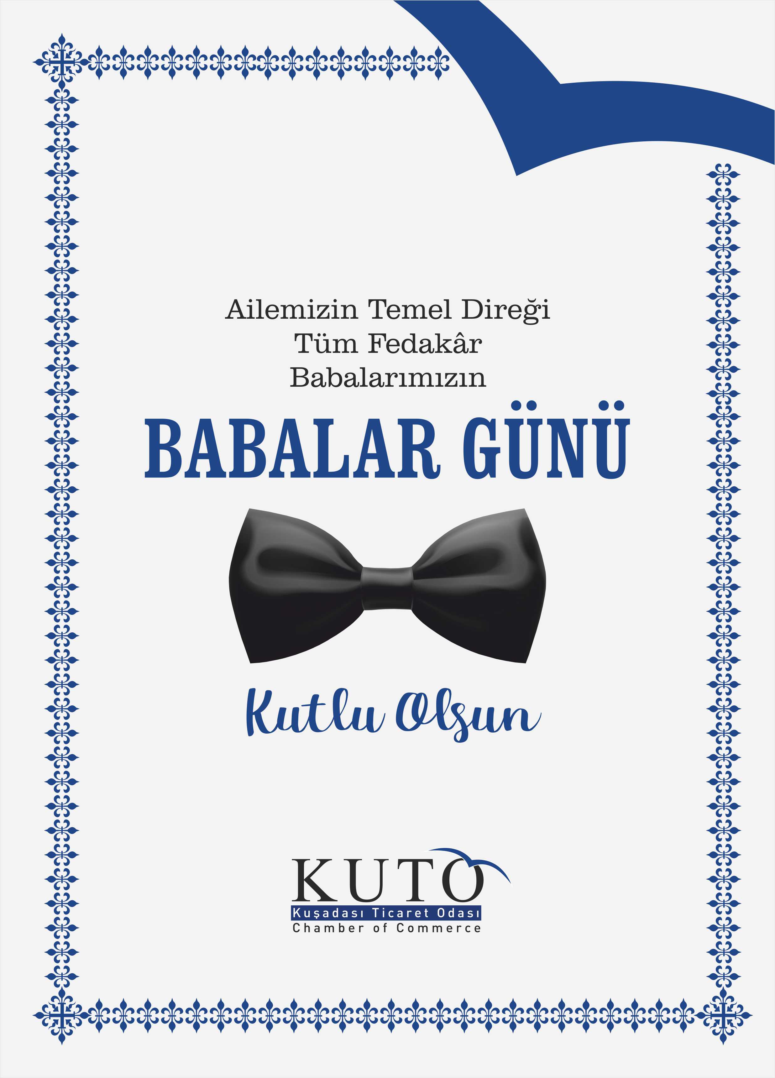 BABALAR GÜNÜ KUTLU OLSUN...